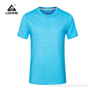 Guanghzou Sport Unisexe T-shirt sec rapide